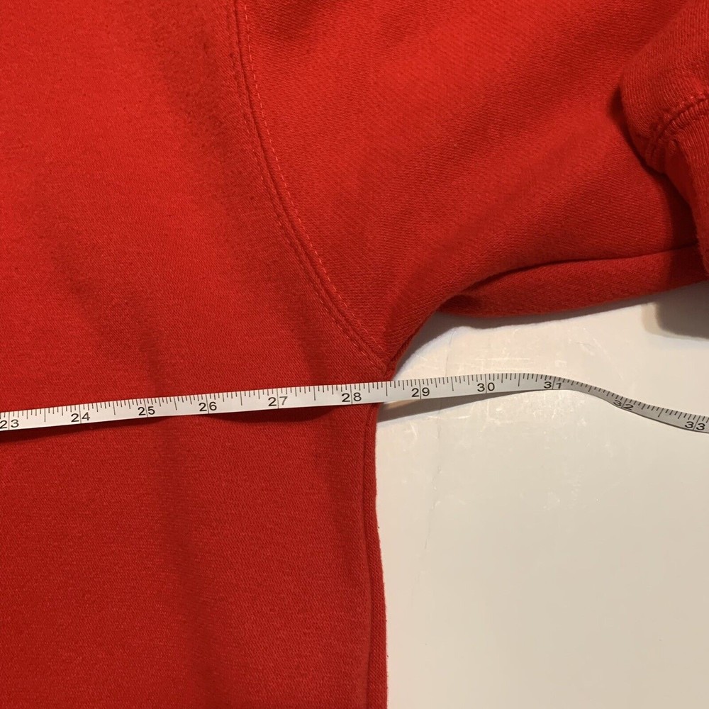 THREE LAYER  Nipsey Crenshaw Red Pullover Hoodie Men’s Size XXL - Picture 6 of 8